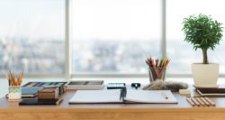 organized desk, organization